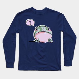 Rotund Frog ! Long Sleeve T-Shirt